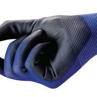 Gloves HyFlex® 11-618, size 9 blue/black, 12 pairs