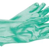 Chemical gloves AlphaTec Sol-Knit 39-122, size 8 green, 12 pairs