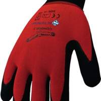 ASATEX Condor gloves, size 11 red, nylon/EL with nitrile microfoam, 12 pairs