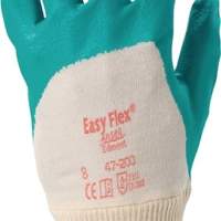 ANSELL gloves Easy Flex 47-200, size 9 green, 12 pairs